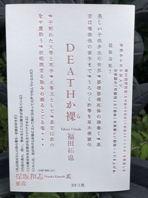 『DEATHか裸(ら)』表紙写真